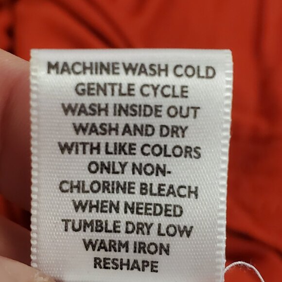 Old Navy Womens Y2K Smocked Babydoll Top Size 3X Red Short Sleeve Preppy Capsule - Picture 6 of 12